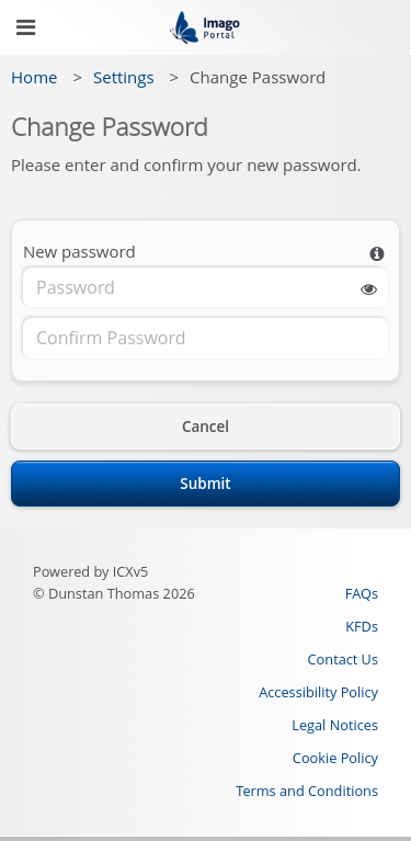Common > 11 Change Password Step 2